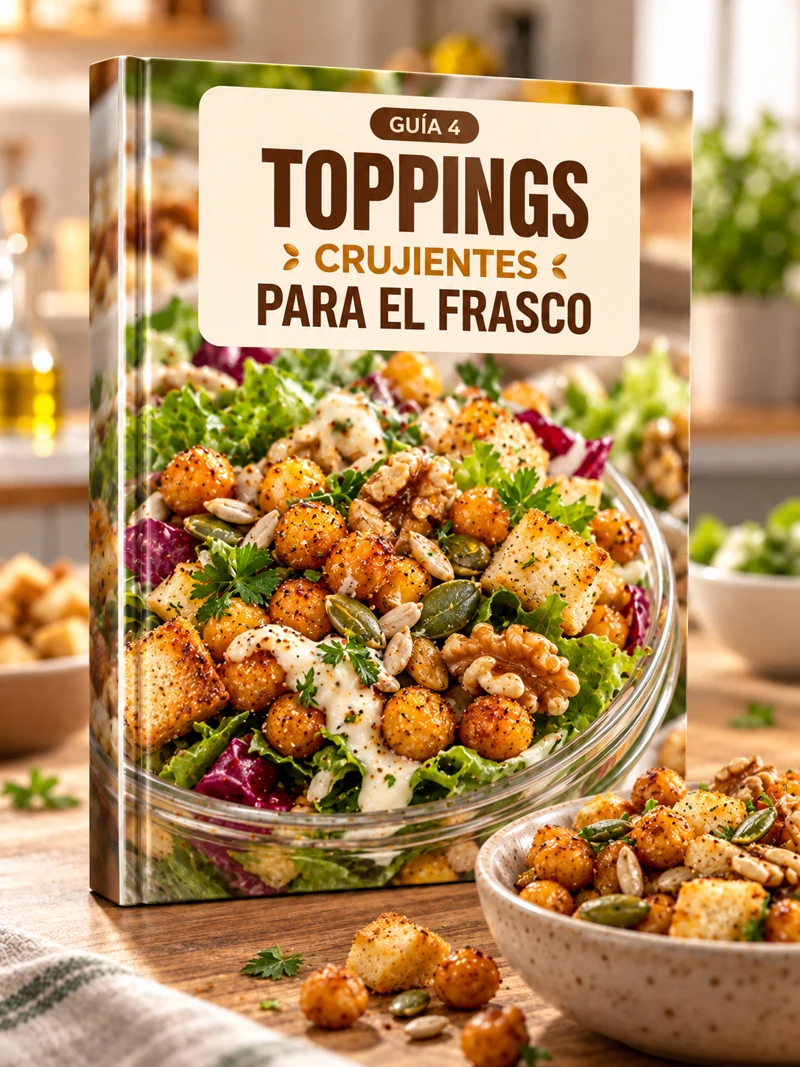 Guía de toppings crujientes