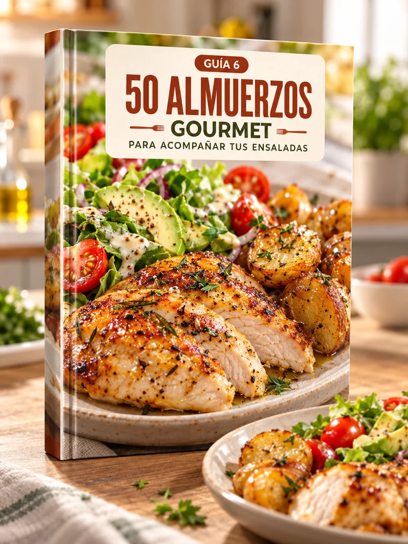50 almuerzos gourmet para acompañar tus ensaladas